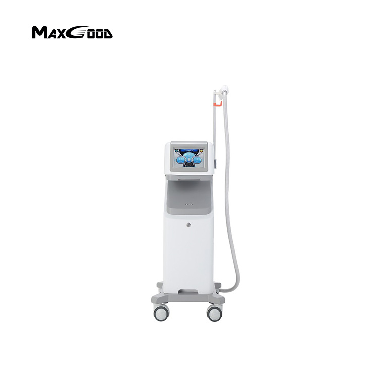 Latest q switched nd yag laser picosecond tatoo remover mashine with fractional yag laser head